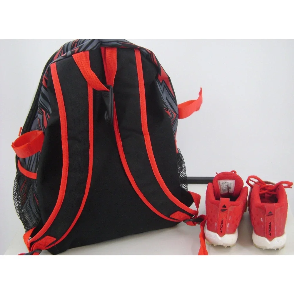 Rawlings‎ Baseball Backpack and Nike Force Trout 6 Keystone Cleats Red Size 13C